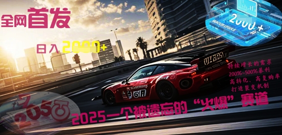 全网首发:2025一个被遗忘的“火爆”赛道轻松日入多张-MQ资源站