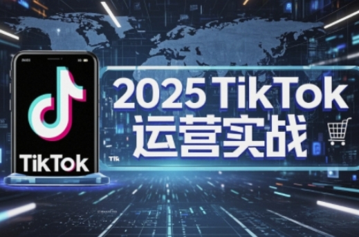 2025TikTok电商运营,掌握TikTok店铺运营核心技巧,实现低成本高转化-MQ资源站