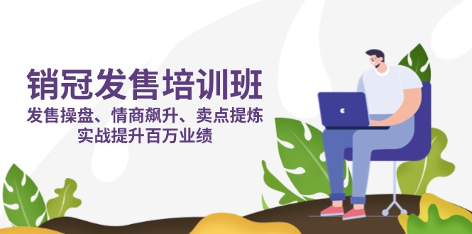 (14203期)销冠 发售培训班:发售 操盘+情商 飙升+卖点 提炼,实战提升百万业绩-MQ资源站