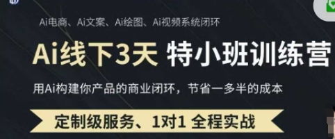 AI实操培训第20-21期线下,0基础保姆级教程,3月最新整理,企业获客、降本增效、打造超级个体-MQ资源站